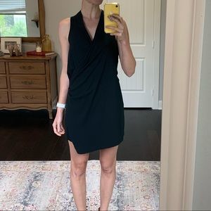BCBG faux wrap dress